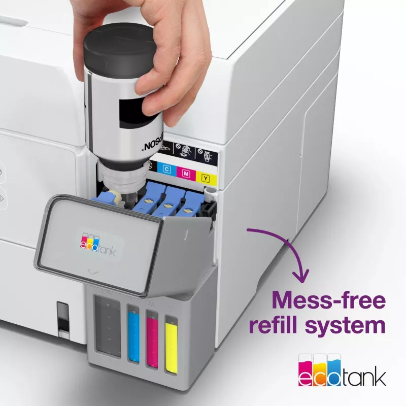 Multifunktions-Tintenstrahldrucker Epson EcoTank L6376 — Farbe, A4, 4800 x 1200 DPI, 35 ppm, Wi‑Fi, Ethernet, Duplex
