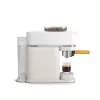 Philips Baristina Espressomaschine – Echter Espresso, einfach gemacht. Milchweiß mit Mango-Gelbem Siebträger (BAR300/03)