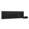 Lenovo 4X31R64357 Tastatur Maus inklusive Office RF Wireless + Bluetooth QWERTY Nordisch Grau
