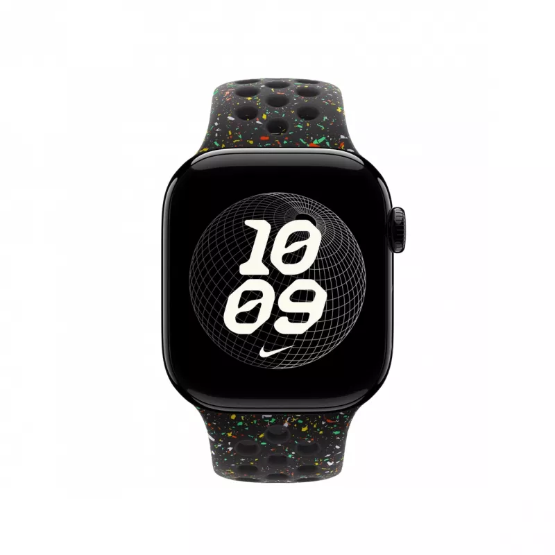 Band Apple MGAE4ZM/A Smartwatch-Zubehör Schwarz Aluminium Fluoroelastomer