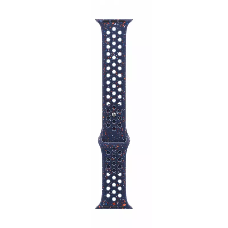 APPLE 46 mm Blau Ribbon Nike Sport Band - S/M