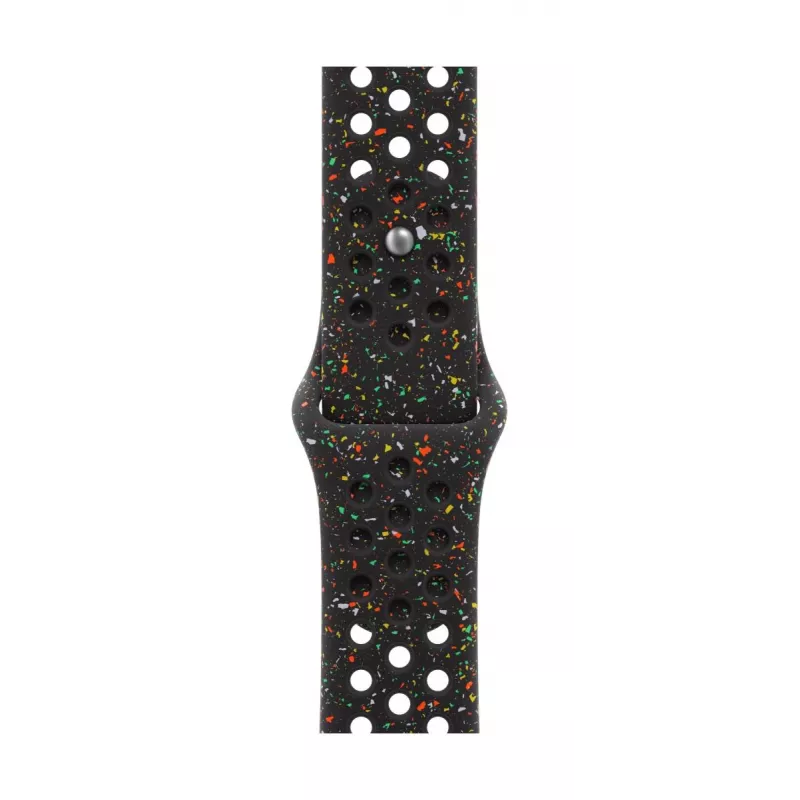 Band Apple 46mm Midnight Schwarz Nike Sport Band M/L Schwarz