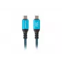 Lanberg CA-CMCM-44CU-0005-BK USB-C-Kabel (St./St.) USB4, 0,5 m, 240 W, 8K 60 Hz