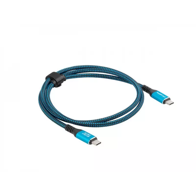 Lanberg CA-CMCM-44CU-0005-BK USB-C-Kabel (St./St.) USB4, 0,5 m, 240 W, 8K 60 Hz