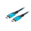 Lanberg CA-CMCM-44CU-0005-BK USB-C-Kabel (St./St.) USB4, 0,5 m, 240 W, 8K 60 Hz