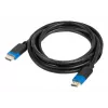 HDMI-Kabel LANBERG CA-HDMI-30CC-0030-BK 3 m HDMI Typ A Stecker–Stecker 48 Gbit/s HDMI 2.1