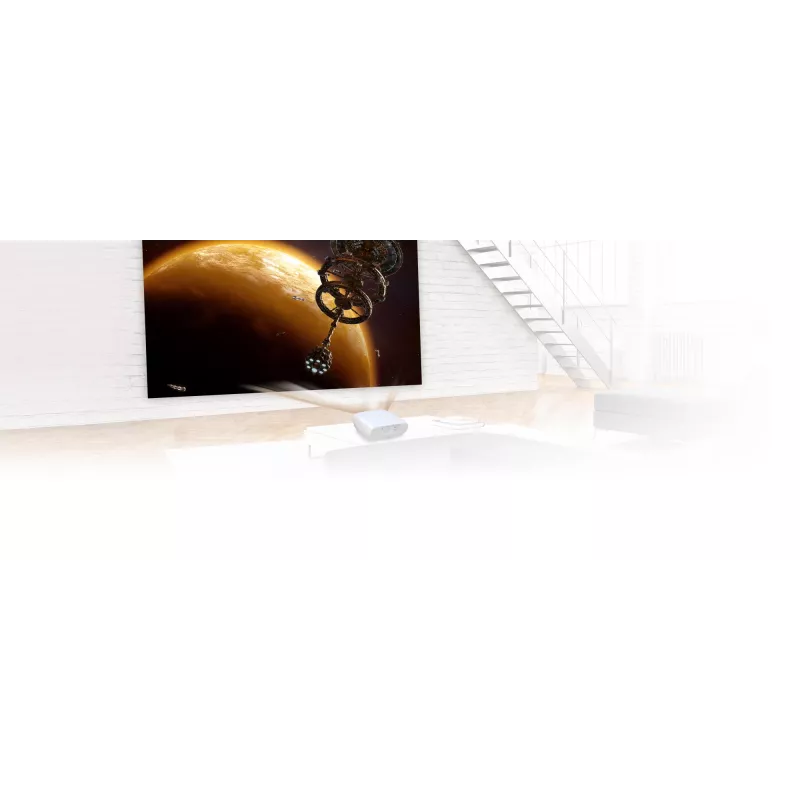 Epson EH-TW7100 Standard-Wurfprojektor 3000 ANSI Lumen 3LCD UHD 4K (3840x2160) 3D Weiß