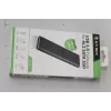 SSD-Festplatte Icy Box 1x mSATA SSD auf USB 3.0 Host Aluminium schwarz IB-183M2