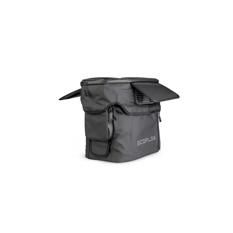 Tragetasche EcoFlow BMR330 für tragbares Kraftwerk, schwarz, langlebige Schutzhülle