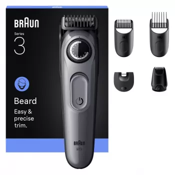 Braun BeardTrimmer 3 80789789 Bartschneider AC/Batterie 20 2 cm Schwarz
