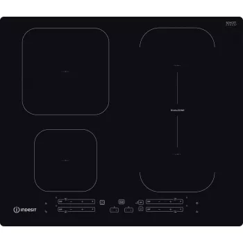 Indesit IB 65B60 NE Schwarz Einbau 59 cm Induktionskochfeld 4 Zone(n)