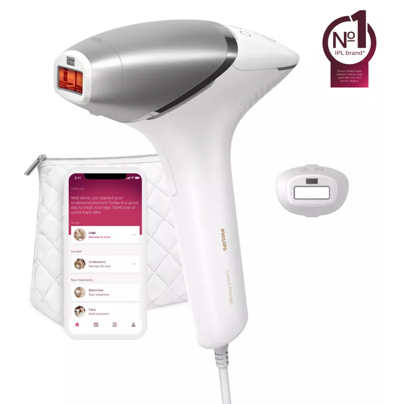 Philips Lumea Prestige Lumea IPL 8000 Series BRI940/00 IPL-Haarentfernungsgerät mit SenseIQ
