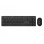 Drahtloses Tastatur- und Maus-Set ASUS CW100 — US-Layout, schwarz, Full-Size-QWERTY-Tastatur, 1600 DPI Maus