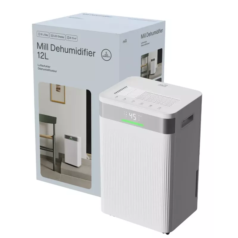 Luftentfeuchter Mill MDH12 200W für Räume bis 15 m²