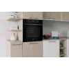 Einbau-Elektroherd INDESIT IO K58HS B — 71 L, Hydrolytische Reinigung, Konvektion, Grill, Dampf