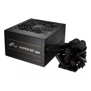 FSP HYPER 80+ PRO 650W Netzteil ATX ATX3.1 Schwarz, 650 W, 220 - 240 V, 50/60 Hz, 5 A, Aktiv, 100 W