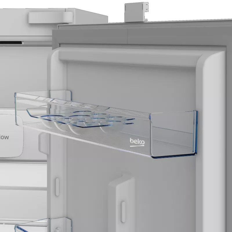 Einbau-Kühl-Gefrierkombination BEKO B3BCNA294HS — 270 l Gesamtvolumen, LED-Anzeige, Klasse E, weiß