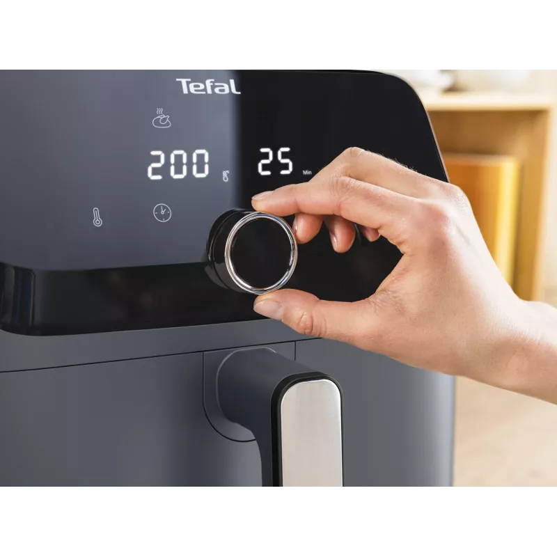 Tefal Easy Fry Mega EY855BE0 Fritteuse Einzeln 7,5 l Standgerät 2020 W Heißluftfritteuse Grau