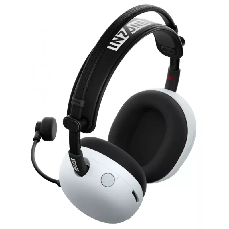Sony Inzone H9 II Headset Kabellos Kopfband Gaming USB Typ-C Bluetooth Schwarz, Weiß