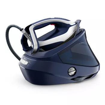 Tefal Pro Express Vision GV9812 3000 W 1,1 L Durilium AirGlide Autoclean Bügelsohle Blau, Weiß
