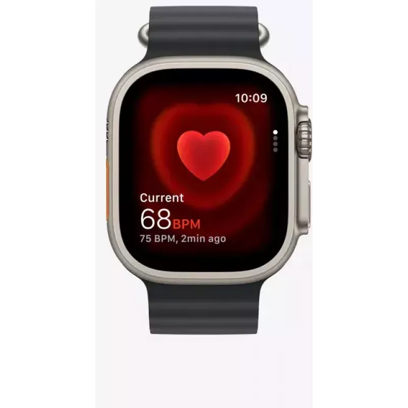 Smartwatch Apple Watch Ultra 2 GPS + Cellular 49mm Black Titanium Case with Black Titanium Milanese Loop - M