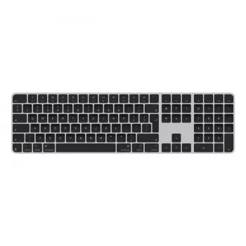 APPLE Magic Keyboard With Touch Id And Numeric Keypad For Apple Silicon - Schwarz - Qwerty Uk (MXK83Z/A)
