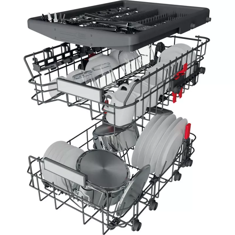 Whirlpool WSBO 3O34 PF X Teilintegrierbar 10 Maßgedecke