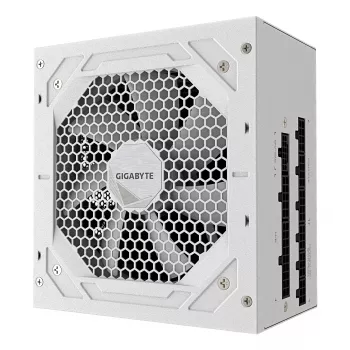 Netzteil GIGABYTE UD750GM PG5 V2 750W ATX 3.1, 80 PLUS Gold, vollmodular, 8 SATA, 4x (6+2) PCIe, 2x EPS, weiß
