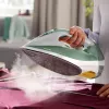 Philips 7000er Serie DST7012/70 Bügeleisen Dampfbügeleisen SteamGlide Plus Bügelsohle 2600 W Grün, Grau