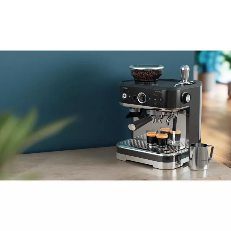 Philips Barista Brew PSA3218/10 Espressomaschine mit Cappuccinatore, Schwarz