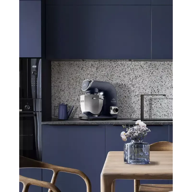 Küchenmaschine ETA Gratus EVO Elegance — 1500 W, 8 Geschwindigkeiten, 3,5 L Schüssel, blau