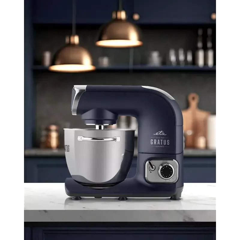 Küchenmaschine ETA Gratus EVO Elegance — 1500 W, 8 Geschwindigkeiten, 3,5 L Schüssel, blau