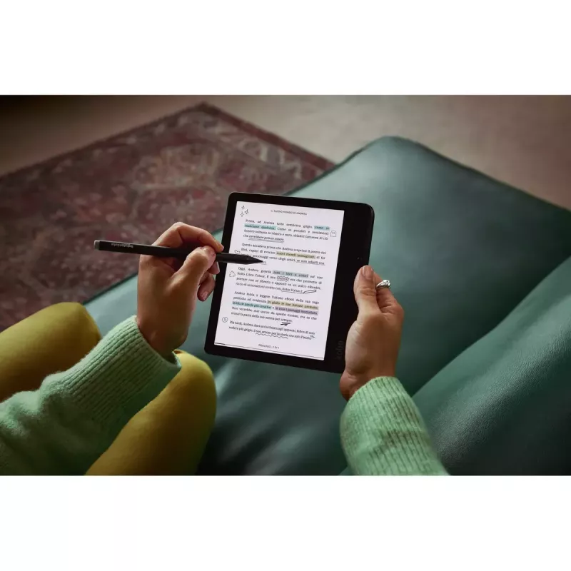 E-Book-Reader Kobo Libra Colour 7 Zoll E Ink Kaleido, 32 GB, Wi‑Fi, Bluetooth, wasserdicht, Weiß