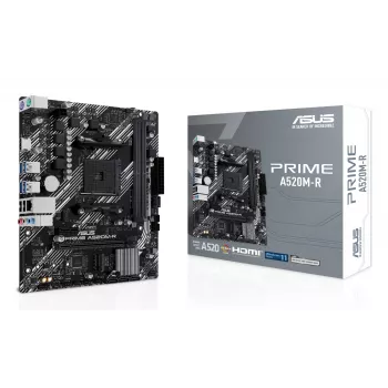 Motherboard ASUS PRIME A520M-R, AMD A520, Sockel AM4, micro ATX