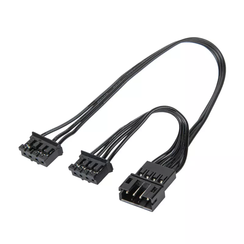 SilverStone Shark Force SST-SF120B-ARGB 120-mm-Gehäuselüfter, ARGB, schwarz