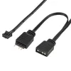 SilverStone Shark Force SST-SF120B-ARGB 120-mm-Gehäuselüfter, ARGB, schwarz