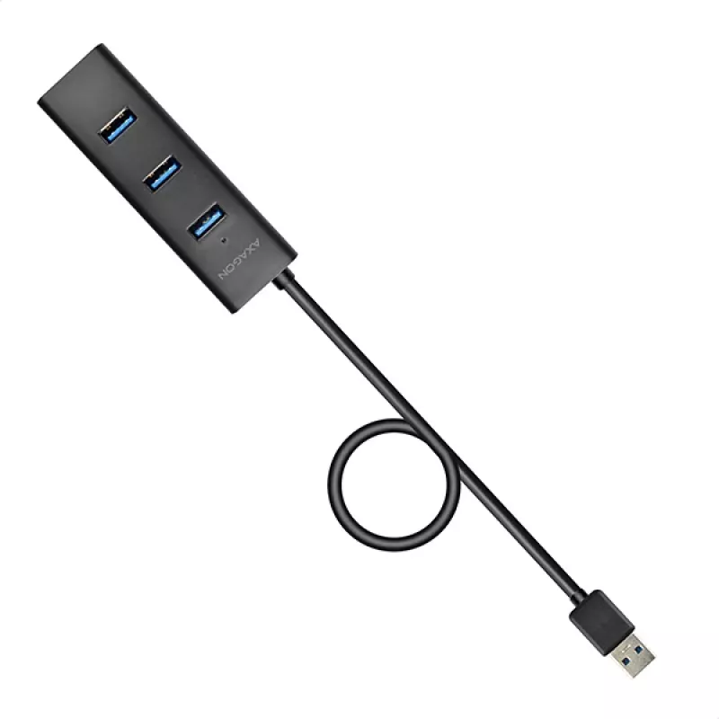 Axagon HUE-S2BP 4x USB 3.0 LADEHUB mit 1,2 m Kabel inkl. Netzteil