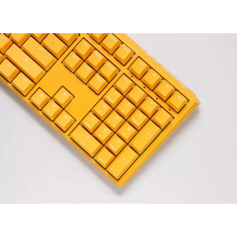 Ducky One 3 Gelb Tastatur Gaming USB German Full-size RGB LED