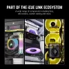 CORSAIR Icue Link Lx140-r RGB 140mm PWM Reverse Lüfter Starter-Kit - Weiß