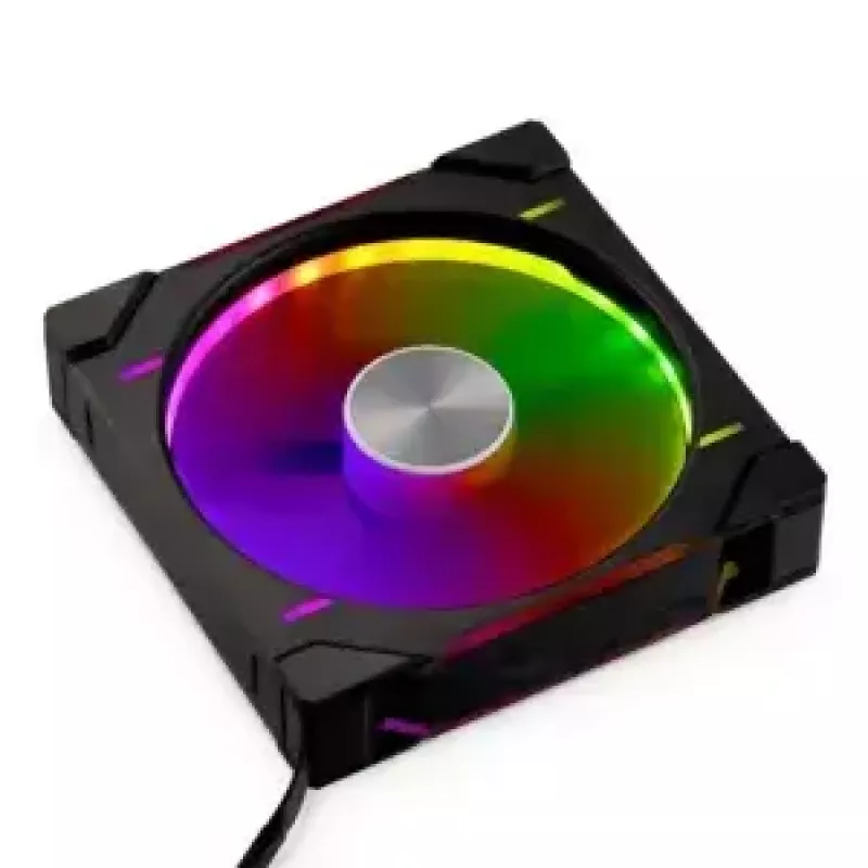 Phanteks D30-140 PH-F140D30_DRGB_PWM_BK01 PWM D-RGB Gehäuselüfter, Regular Airflow, 140 mm, schwarz