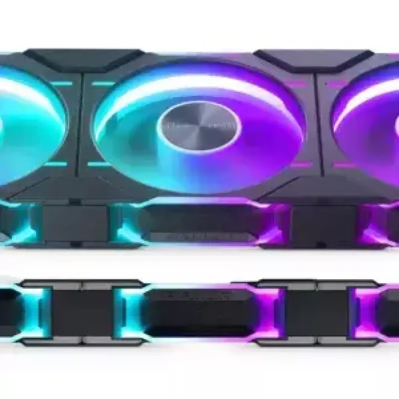 Phanteks D30-140 PH-F140D30_DRGB_PWM_BK01 PWM D-RGB Gehäuselüfter, Regular Airflow, 140 mm, schwarz