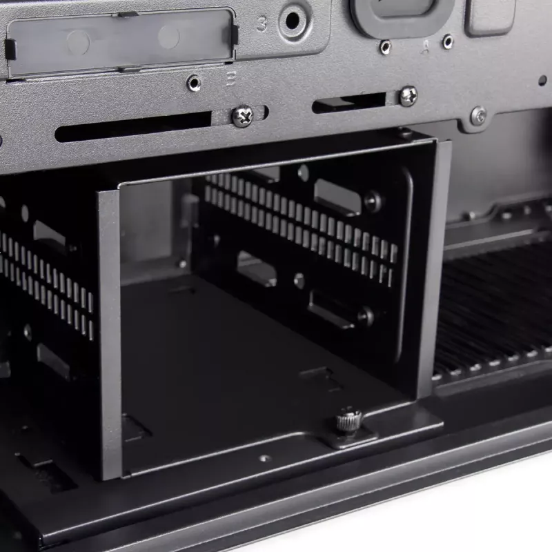 PC-Gehäuse Silverstone SETA D1 Midi Tower Schwarz