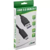 USB 3.2 Gen.1x2 Kabel InLine 35714 1,5m USB-C Stecker USB-A Stecker Schwarz