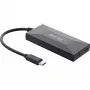 InLine USB 3.2 Gen.1 Hub, USB-C auf 2 Port USB-C und 3 Port USB-A, mit Netzteil