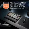 Glorious GMMK 3 Pro 75% Barebone Gaming-Tastatur GLO-KB-GMMK3-PRO-75-BB-W-BLK-US, kabelgebunden, ANSI-US-Layout, schwarz