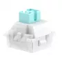 Tastatur-Schalter GLORIOUS Lynx HE — 36-teiliges Polycarbonat-Set, Cyan, transluzent, kompatibel mit GMMK 3 HE