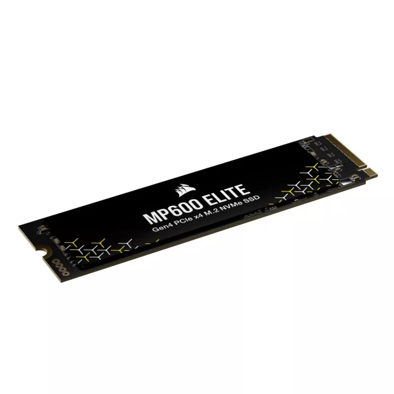 Corsair MP600 Elite CSSD-F1000GBMP600ENH SSD, 1 TB, M.2 2280, PCIe 4.0 x4 NVMe, 3D TLC, 256-Bit-AES-Verschlüsselung