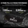 Corsair MP600 Elite CSSD-F1000GBMP600ENH SSD, 1 TB, M.2 2280, PCIe 4.0 x4 NVMe, 3D TLC, 256-Bit-AES-Verschlüsselung