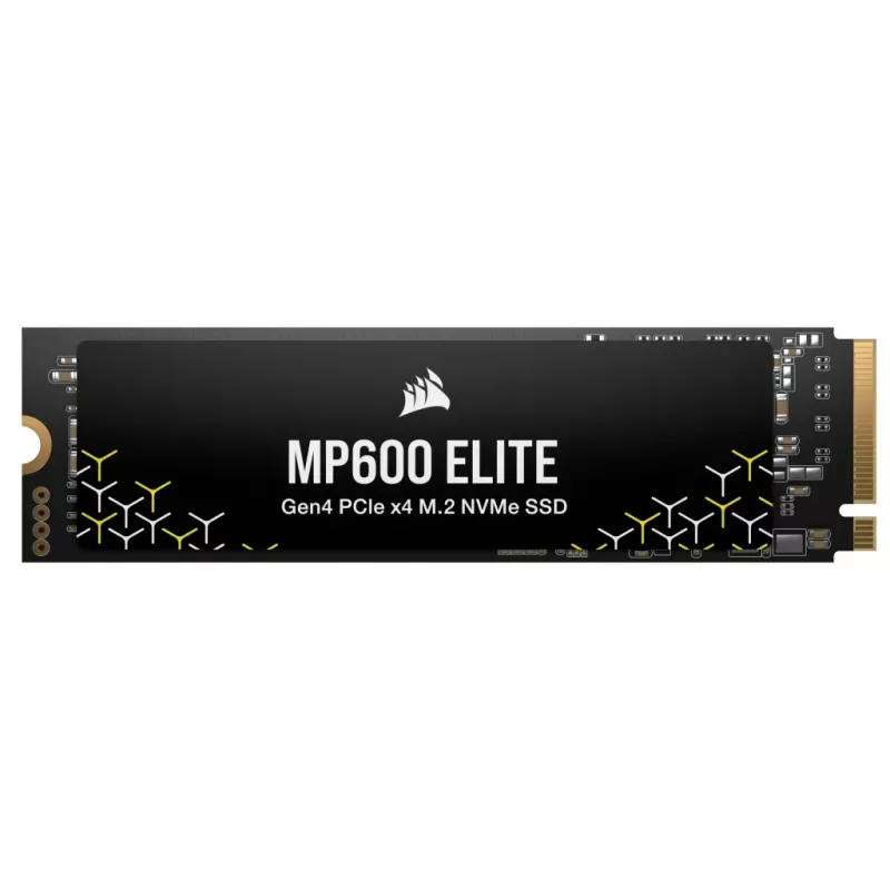 Corsair MP600 Elite CSSD-F1000GBMP600ENH SSD, 1 TB, M.2 2280, PCIe 4.0 x4 NVMe, 3D TLC, 256-Bit-AES-Verschlüsselung