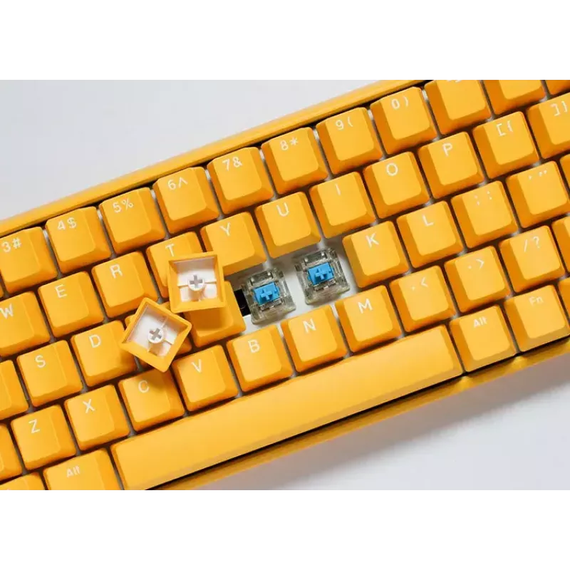 “Ducky One 3 Gelb Mini” Tastatur Gaming USB Deutsch Mechanisch RGB